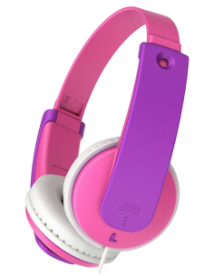 JVC AURICULAR KIDS JACK ROSA