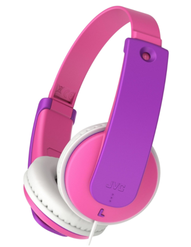 JVC AURICULAR KIDS JACK ROSA