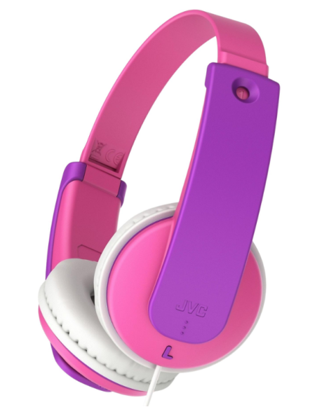JVC AURICULAR KIDS JACK ROSA