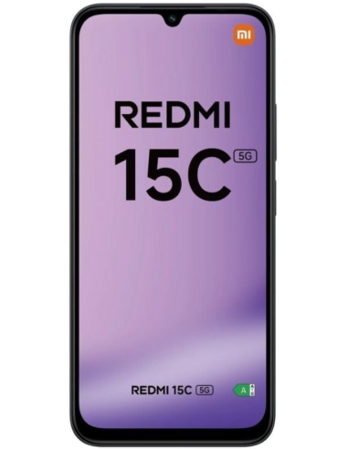SMARTPHONE XIAOMI REDMI 15C 4GB/ 256GB/ 6.9"/ 5G/ NEGRO