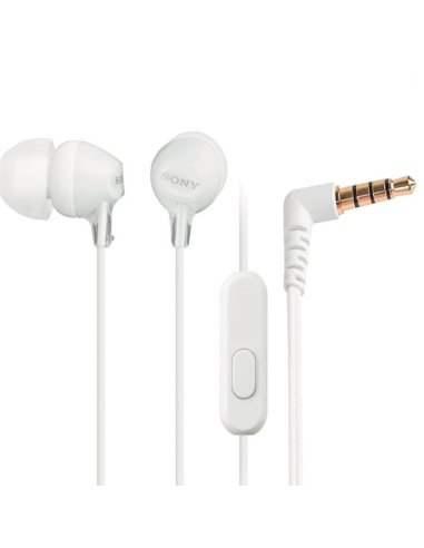 SONY AURICULAR MDREX15APW CON MICRO JACK  BLANCO
