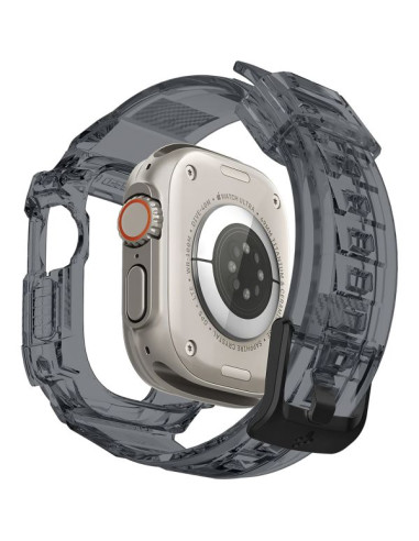 SPIGEN CARCASA/CORREA RUGGED ARMOR PRO APPLE WATCH  ULTRA/ULTRA 2 49mm GRIS ESPACIAL