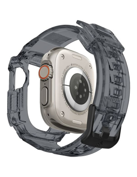 SPIGEN CARCASA/CORREA RUGGED ARMOR PRO APPLE WATCH  ULTRA/ULTRA 2 49mm GRIS ESPACIAL
