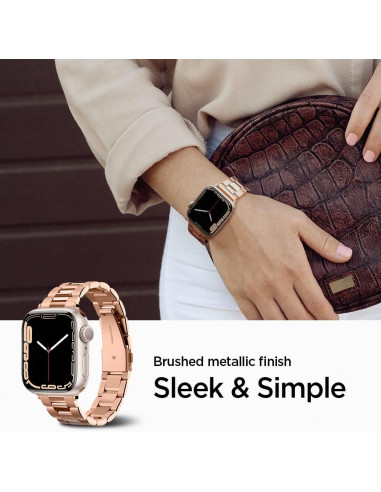 SPIGEN CORREA APPLE WATCH MODERN FIT 38/40/41/42mm ORO ROSA