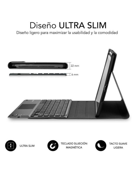 SUBBLIM FUNDA TECLADO RETROILUMINADO IPAD 10.9 (10 GEN)