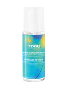 TOOQ KIT LIMPIADOR DE PANTALLAS CON PAÑO MICROFIBRA 2