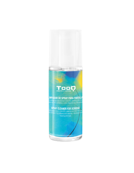 TOOQ KIT LIMPIADOR DE PANTALLAS CON PAÑO MICROFIBRA