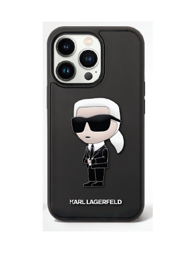 KARL LAGERFELD CARCASA 3D RUBBER IKONIK NFT IPHONE 14 PLUS