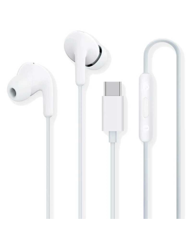 XIAOMI AURICULAR CON MICROFONO TIPO C BLANCO