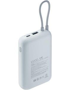 XIAOMI BATERIA AUXILIAR 10000mAh/ 22.5W/ CABLE INTEGRADO AZUL 2