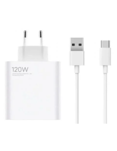 XIAOMI CARGADOR COMBO USB TIPO-A/ 1xUSB/ 120W 2