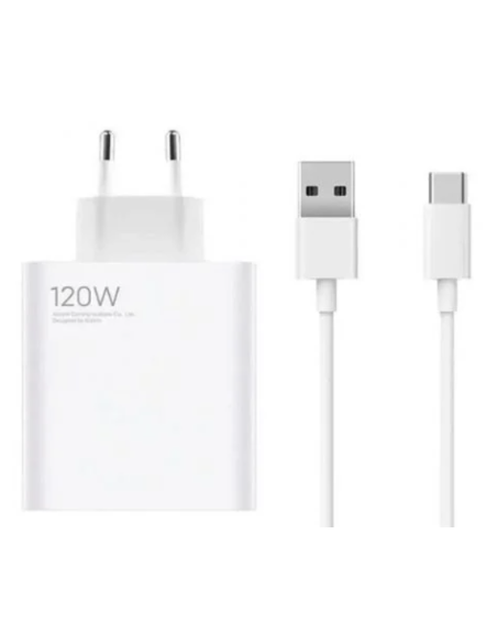 XIAOMI CARGADOR COMBO USB TIPO-A/ 1xUSB/ 120W