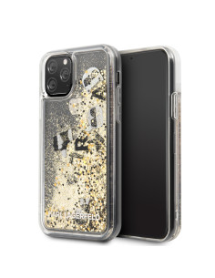 KARL LAGERFELD CARCASA CHARMS  IPHONE 11 PRO ORO