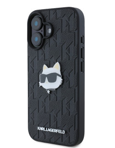 KARL LAGERFELD CARCASA CHOUPETTE HEAD IPHONE 16 NEGRO