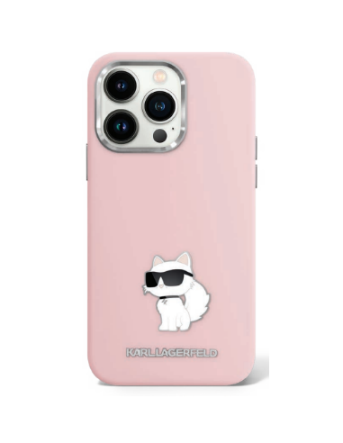 KARL LAGERFELD CARCASA CHOUPETTE PIN IPHONE 11 ROSA