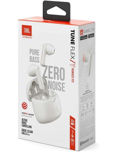 JBL AURICULAR BLUETOOTH TUNE FLEX BLANCO