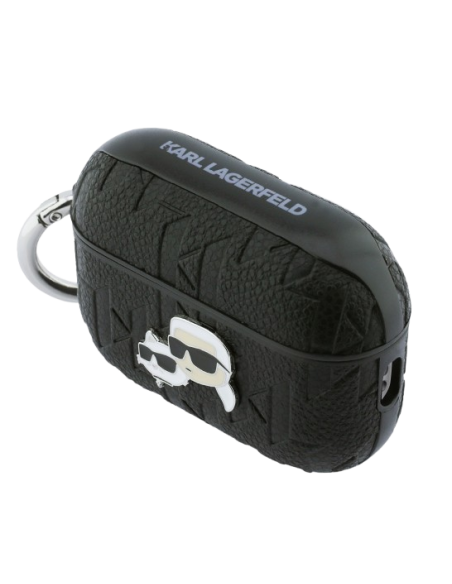 KARL LAGERFELD FUNDA K&C PIN AIRPODS PRO 3 NEGRO