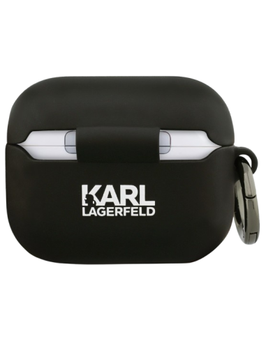 KARL LAGERFELD FUNDA SILICONA K&C NFT 3D AIRPODS PRO 3 NEGRO