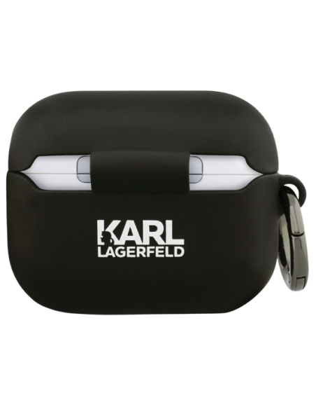 KARL LAGERFELD FUNDA SILICONA K&C NFT 3D AIRPODS PRO 3 NEGRO