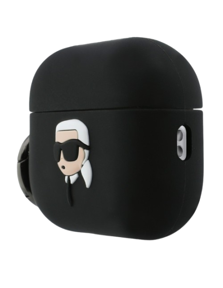 KARL LAGERFELD FUNDA SILICONA KARL NFT 3D AIRPODS PRO 3 NEGRO