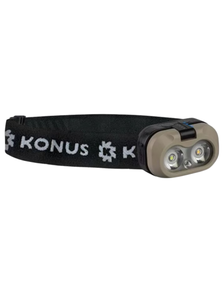 KONUS LINTERNA CABEZA KONUSFLASH-8 RECARGABLE 450 LUMENS