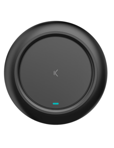 KSIX CARGADOR INALAMBRICO 15W QI CARGA RAPIDA NEGRO