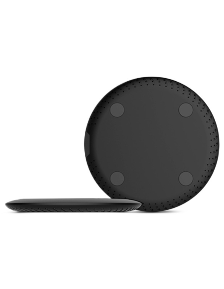 KSIX CARGADOR INALAMBRICO 15W QI CARGA RAPIDA NEGRO