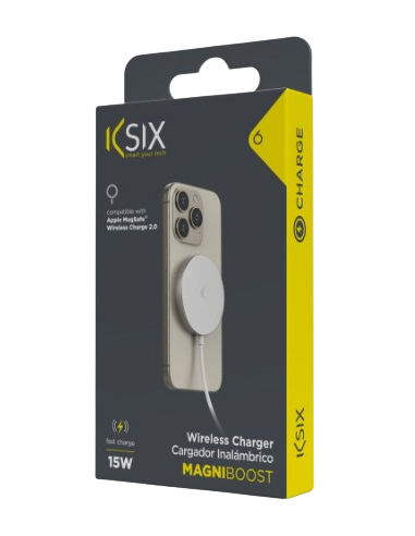 KSIX CARGADOR MAGSAFE USBc 15W 1M