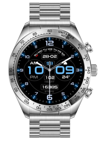 KSIX SMARTWATCH ELITE PLATEADO