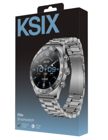 KSIX SMARTWATCH ELITE PLATEADO
