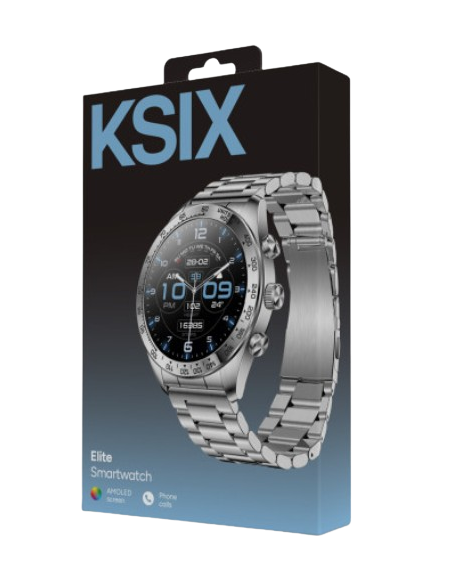 KSIX SMARTWATCH ELITE PLATEADO