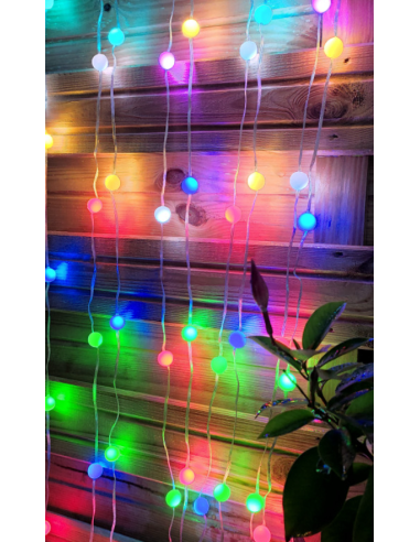 KSIX TIRAS LED BURBUJAS RGB 10M / CON MANDO