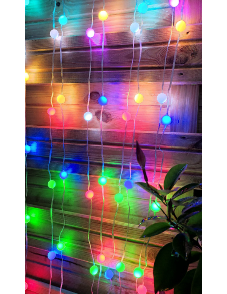 KSIX TIRAS LED BURBUJAS RGB 10M / CON MANDO