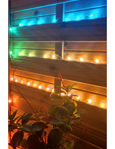 KSIX TIRAS LED BURBUJAS RGB 10M / CON MANDO