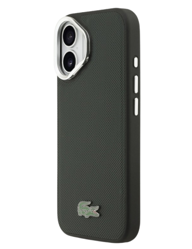 LACOSTE CARCASA MAGSAFE SOPORTE CAMARA IPHONE 17 VERDE