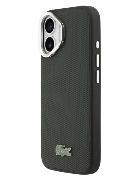 LACOSTE CARCASA MAGSAFE SOPORTE CAMARA IPHONE 17 VERDE