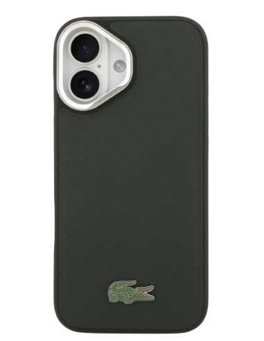 LACOSTE CARCASA MAGSAFE SOPORTE CAMARA IPHONE 17 VERDE