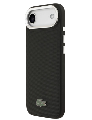 LACOSTE CARCASA MAGSAFE SOPORTE CAMARA IPHONE AIR NEGRO