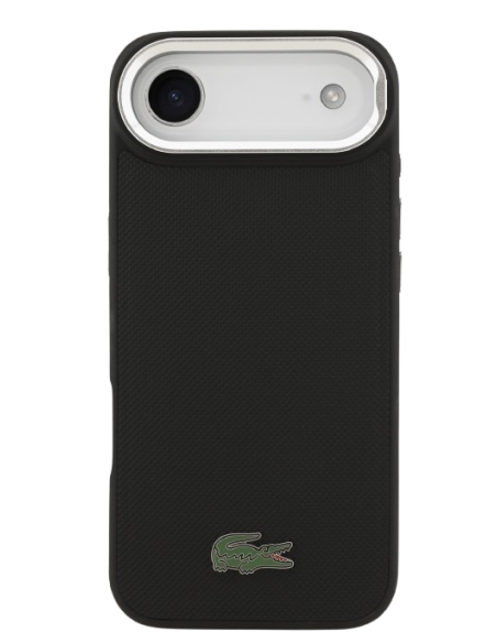 LACOSTE CARCASA MAGSAFE SOPORTE CAMARA IPHONE AIR NEGRO