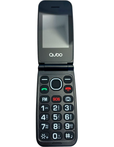 QUBO TELEFONO MOVIL NEONW 4G NEGRO