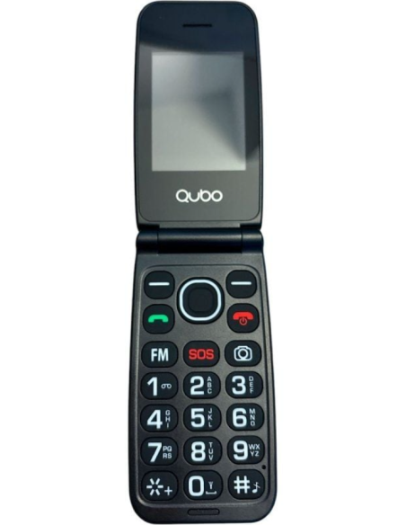 QUBO TELEFONO MOVIL NEONW 4G NEGRO