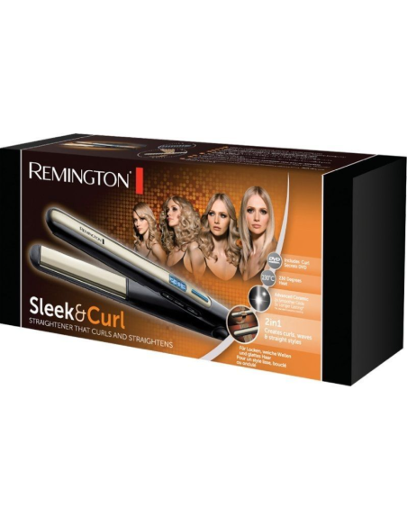 REMINGTON PLANCHA DE PELO S6500 SLEEK&CURL VERDE