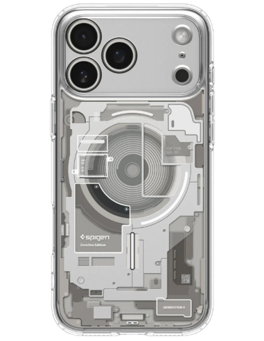 SPIGEN CARCASA ULTRA HYBRID MAGSAFE IPHONE 17 PRO BLANCO