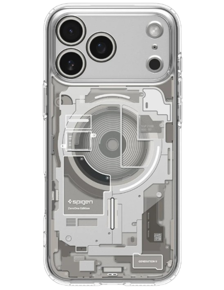 SPIGEN CARCASA ULTRA HYBRID MAGSAFE IPHONE 17 PRO BLANCO