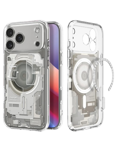 SPIGEN CARCASA ULTRA HYBRID MAGSAFE IPHONE 17 PRO BLANCO