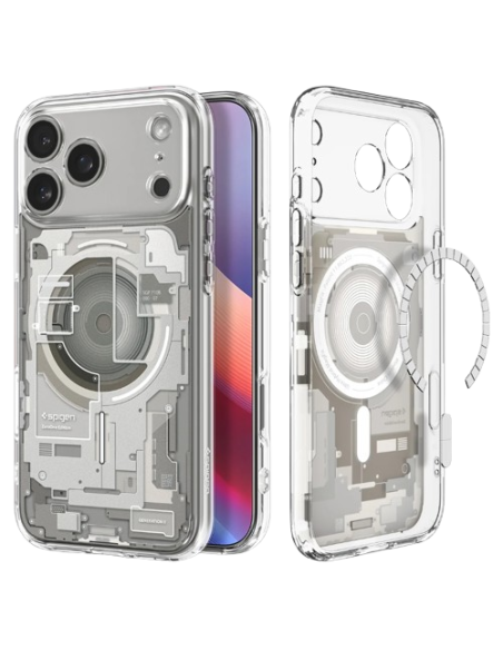 SPIGEN CARCASA ULTRA HYBRID MAGSAFE IPHONE 17 PRO BLANCO