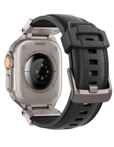 SPIGEN CORREA APPLE WATCH ATHLEX AIR 42mm/44mm/45mm/49mm NEGRO / AMARILLO