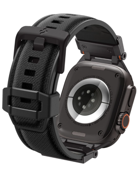 SPIGEN CORREA APPLE WATCH DURAPRO ARMOR 42mm/44mm/46mm/49mm NEGRO