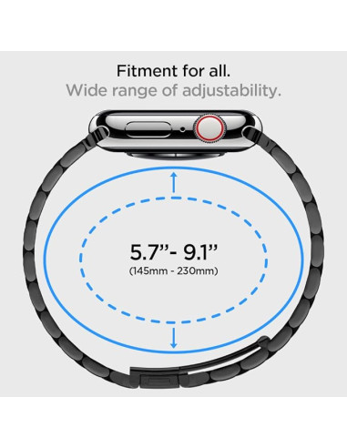 SPIGEN CORREA APPLE WATCH MODERN FIT 42/41/40/38mm NEGRO