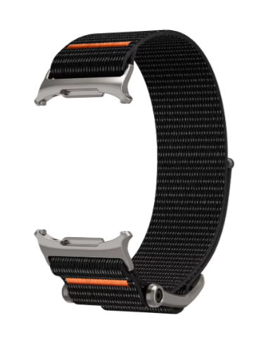 SPIGEN CORREA SAMSUNG GALAXY WATCH ULTRA DURAPRO FLEX NEGRO / NARANJA